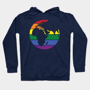 Earth Rainbow Colors Hoodie